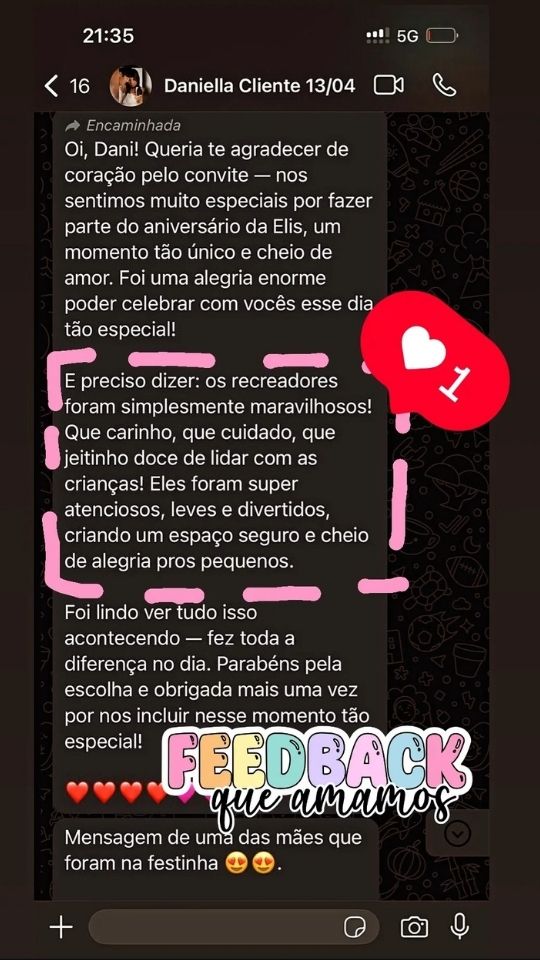 Brincadeira para as crianças