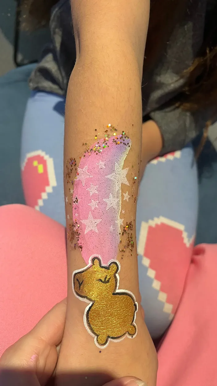 Aniversário-Capivara-Recreação-Infantil-Pintura-Facial-Artística-Florinópolis-Biguaçu-Palhoça-São-José-Floripa-RatimbumRecreação