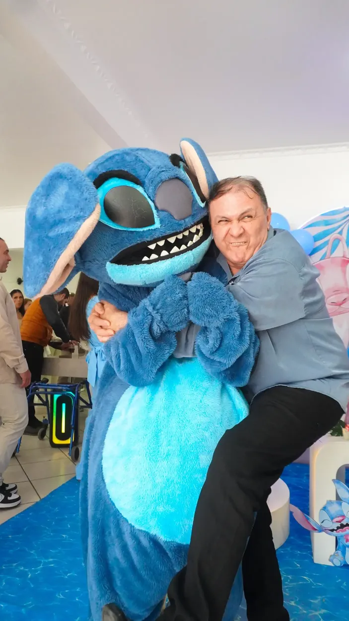 Aniversário-Recreação-Infantil-Personagem-Vivo-Stich-Animadores-Recreacionistas-Festa-Evento-Infantil-Pintura-Facial-Florinópolis-Biguaçu-Palhoça-São-José-Floripa-RatimbumRecreação